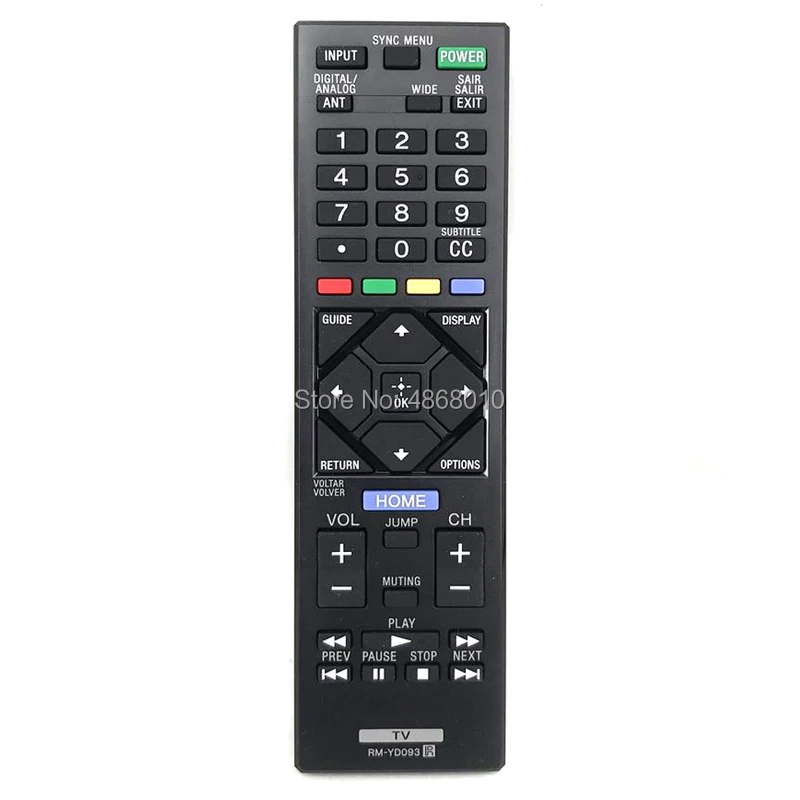 Television Remote Control RM-YD093 For SONY LCD/LED TV KDL-24R425A KDL-24R405A KDL-24R407A RMYD093 Controle Fernbedienung
Television Remote Control RM-YD093 For SONY LCD/LED TV KDL-24R425A KDL-24R405A KDL-24R407A RMYD093 Controle Fernbedienung