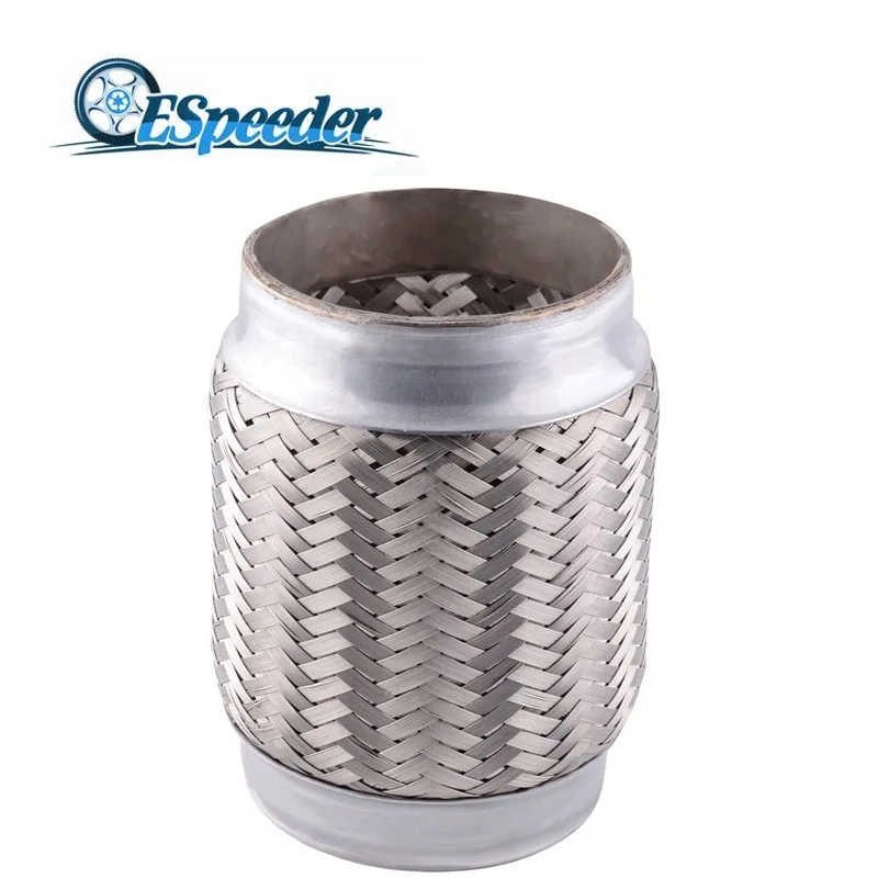 ESPEEDER 3.5 Inch x 6 Inch Car Stainless Steel Exhaust Pipes Double Braided Flex Connector 89mm x 153mm Muffler Tip Ripple Pipe
ESPEEDER 3.5 Inch x 6 Inch Car Stainless Steel Exhaust Pipes Double Braided Flex Connector 89mm x 153mm Muffler Tip Ripple Pipe