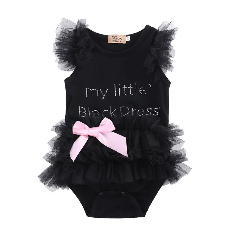 Newborn Kids Baby Girl Romper Jumpsuit Clothes Black Tutu Bow Letter Dress Outfit
Newborn Kids Baby Girl Romper Jumpsuit Clothes Black Tutu Bow Letter Dress Outfit