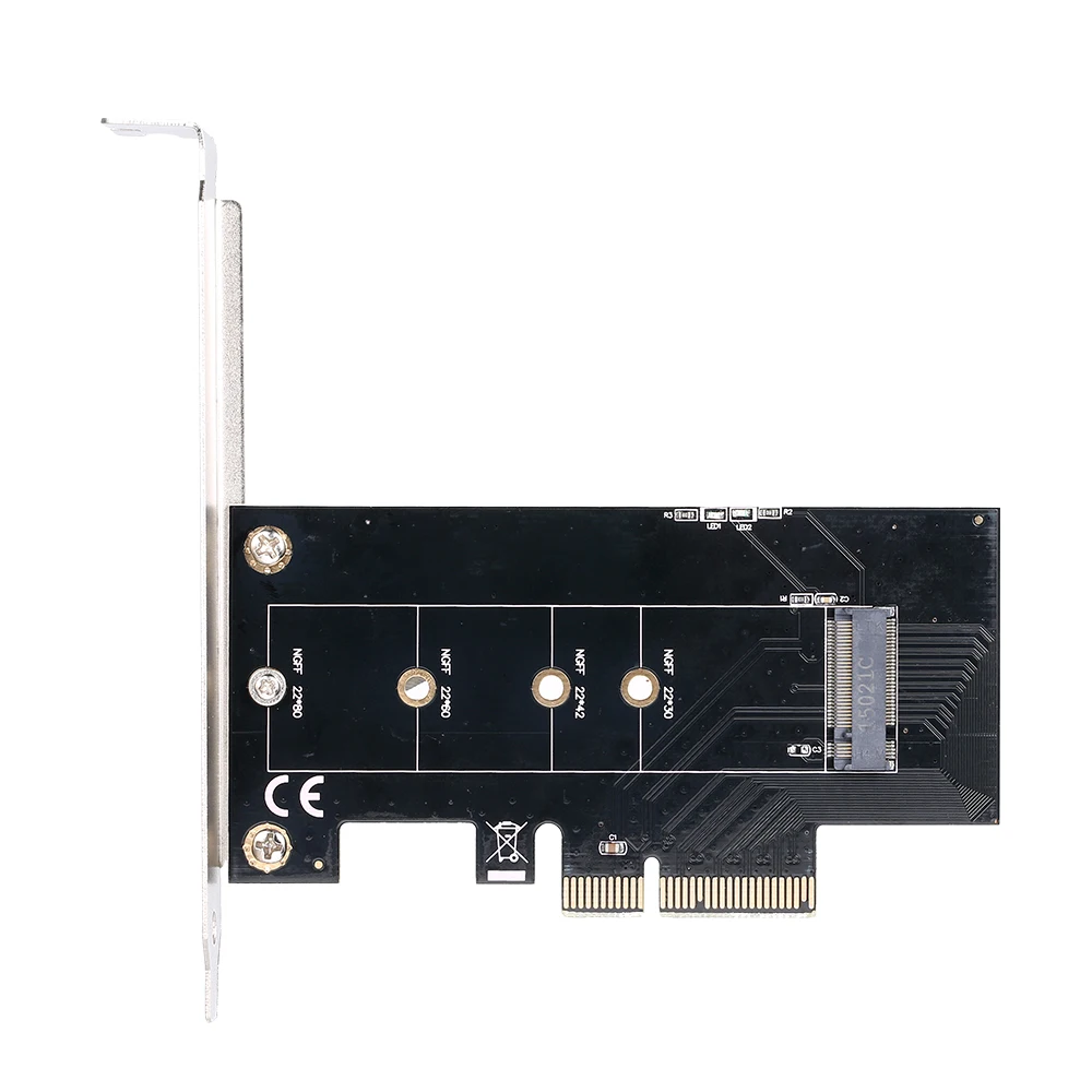 PCIe NVME M.2 M Key NGFF SSD To PCIE 4X Adapter Card Converter M.2 to Pci-e For M.2 PCI-E SSD (NGFF) SSD 2230 2242 2260 2280
PCIe NVME M.2 M Key NGFF SSD To PCIE 4X Adapter Card Converter M.2 to Pci-e For M.2 PCI-E SSD (NGFF) SSD 2230 2242 2260 2280