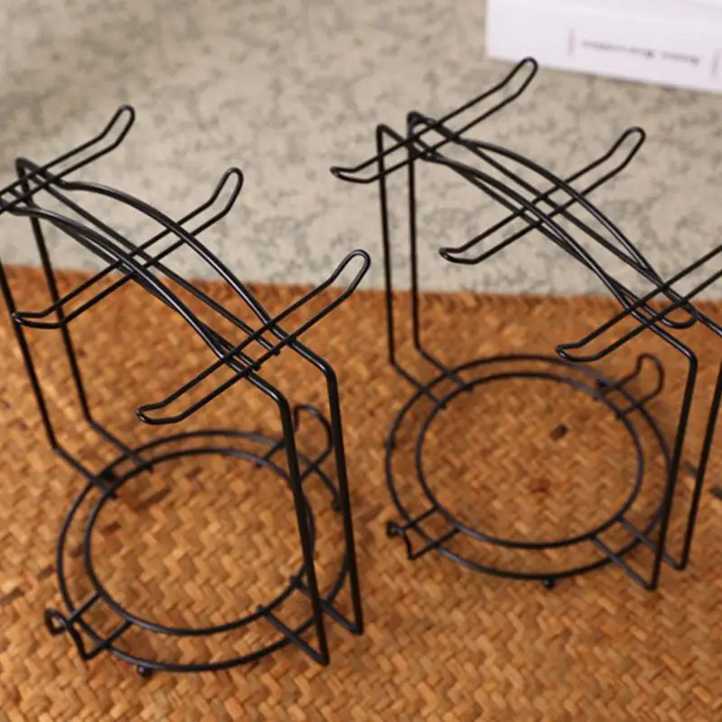 Innovative Multiple Hooks Mug Holder Glass Cup Rack Tea Black Coffee Anti-Rust Coated Steel Display Stand
Innovative Multiple Hooks Mug Holder Glass Cup Rack Tea Black Coffee Anti-Rust Coated Steel Display Stand