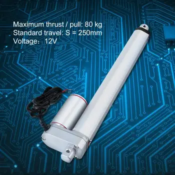 300mm Stroke Heavy Duty 750N Linear Actuator DC 12V Linear Actuator Electric Lift Motor Good
300mm Stroke Heavy Duty 750N Linear Actuator DC 12V Linear Actuator Electric Lift Motor Good