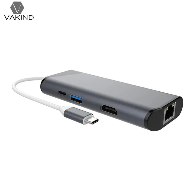 7 in 1 USB-C HUB Type-C to HDMI Gigabit Type-C Charging SD TF Card Adapter with 4K HDMI for Macbook Pro
7 in 1 USB-C HUB Type-C to HDMI Gigabit Type-C Charging SD TF Card Adapter with 4K HDMI for Macbook Pro