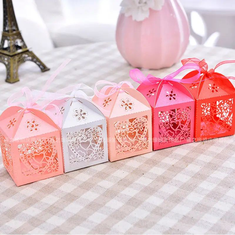 New 50PCS Love Heart Laser Cut Candy Box Gift Boxes Ribbon Wedding Party Favor
New 50PCS Love Heart Laser Cut Candy Box Gift Boxes Ribbon Wedding Party Favor