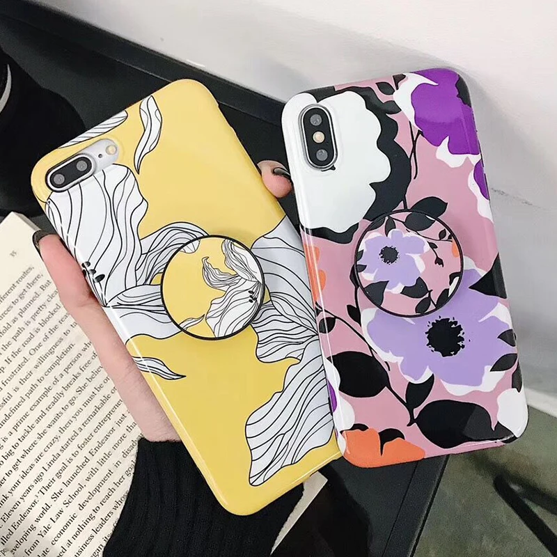 SUYACS Classic Floral Case For iPhone XR XS Max XS Foldable Kickstand Holder Cover For iPhone 7 8 6S Plus Soft Phone Shell Bags
SUYACS Classic Floral Case For iPhone XR XS Max XS Foldable Kickstand Holder Cover For iPhone 7 8 6S Plus Soft Phone Shell Bags