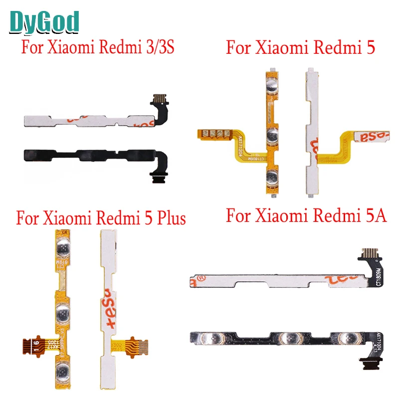 Power Volume Buttons Flex Cable For Xiaomi Redmi 3 3S volume up/down+power on/off Button Flex Cable For Xiaomi Redmi 5 5 Plus 5A
Power Volume Buttons Flex Cable For Xiaomi Redmi 3 3S volume up/down+power on/off Button Flex Cable For Xiaomi Redmi 5 5 Plus 5A