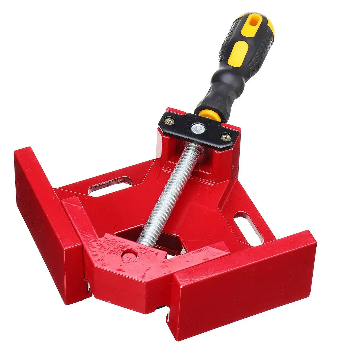 90 Degree Right Angle Inside Corner Clamp Frame Welding Woodworking Vise Clip Tools Aluminum Alloy Clamp Folder Tools Red
90 Degree Right Angle Inside Corner Clamp Frame Welding Woodworking Vise Clip Tools Aluminum Alloy Clamp Folder Tools Red