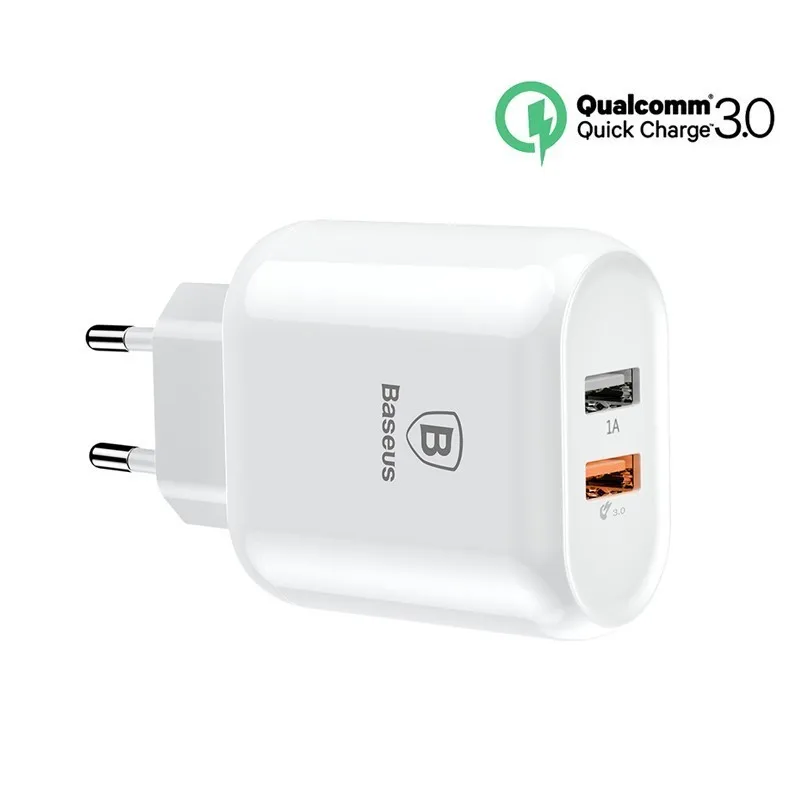 EU Plug Dual USB Charger Quick Charge 3.0 Travel/Wall Charger For iPhone Samsung Xiaomi iPad QC3.0 Mobile Phone Charger Adapter
EU Plug Dual USB Charger Quick Charge 3.0 Travel/Wall Charger For iPhone Samsung Xiaomi iPad QC3.0 Mobile Phone Charger Adapter