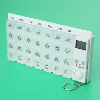 7days Digital Pill Reminder Organizer Tablet Dispenser Pill Box Case Timer Pill Storage Boxes Medicine Case Container Organizer
7days Digital Pill Reminder Organizer Tablet Dispenser Pill Box Case Timer Pill Storage Boxes Medicine Case Container Organizer