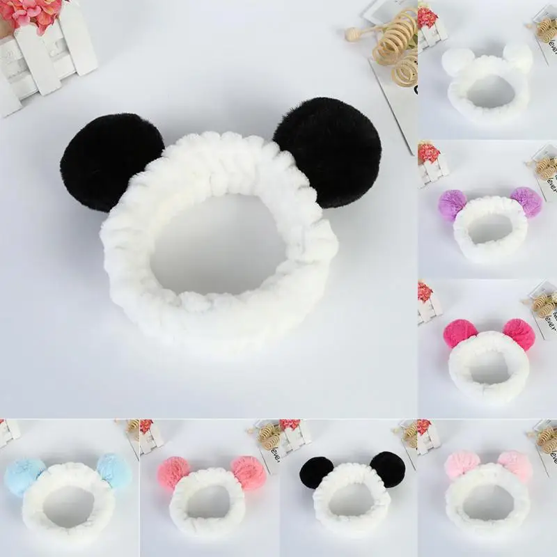 Women Ladies Fluffy Elastic Hairband Band Panda Ear Cute Head Lovely Hair Band Shower MakeUp Cute Headwear B1
Women Ladies Fluffy Elastic Hairband Band Panda Ear Cute Head Lovely Hair Band Shower MakeUp Cute Headwear B1