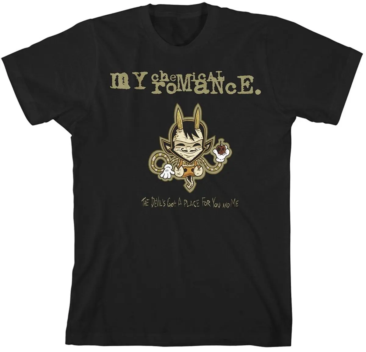 My Chemical Romance Devilish Flat T-Shirt High Quality Men T Shirts Top Tee New Tops 2018 Print Letters Men T-Shirt Plus Size
My Chemical Romance Devilish Flat T-Shirt High Quality Men T Shirts Top Tee New Tops 2018 Print Letters Men T-Shirt Plus Size