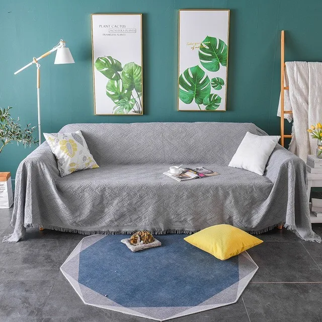 Ins cotton thread sand release full solid color blanket single person web celebrity cushion cubre sofa
Ins cotton thread sand release full solid color blanket single person web celebrity cushion cubre sofa