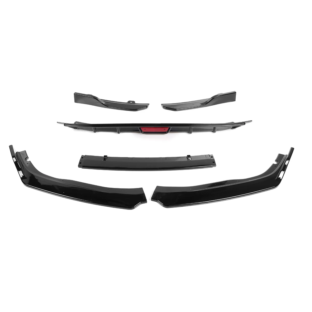 4pcs/Set Auto Car Front Rear Bumper Lip Spoiler Splitter Lip Body Kit Spoilers Wings Diffuser ABS For Honda Accord 2018 2019
4pcs/Set Auto Car Front Rear Bumper Lip Spoiler Splitter Lip Body Kit Spoilers Wings Diffuser ABS For Honda Accord 2018 2019
