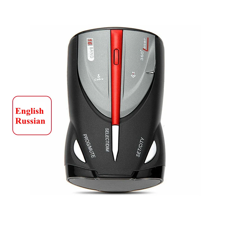 Universal Car Radar Detector 16-Band Mobile Speed Testing Device Voice Alarm System Support English and Russian XRS 9880
Universal Car Radar Detector 16-Band Mobile Speed Testing Device Voice Alarm System Support English and Russian XRS 9880