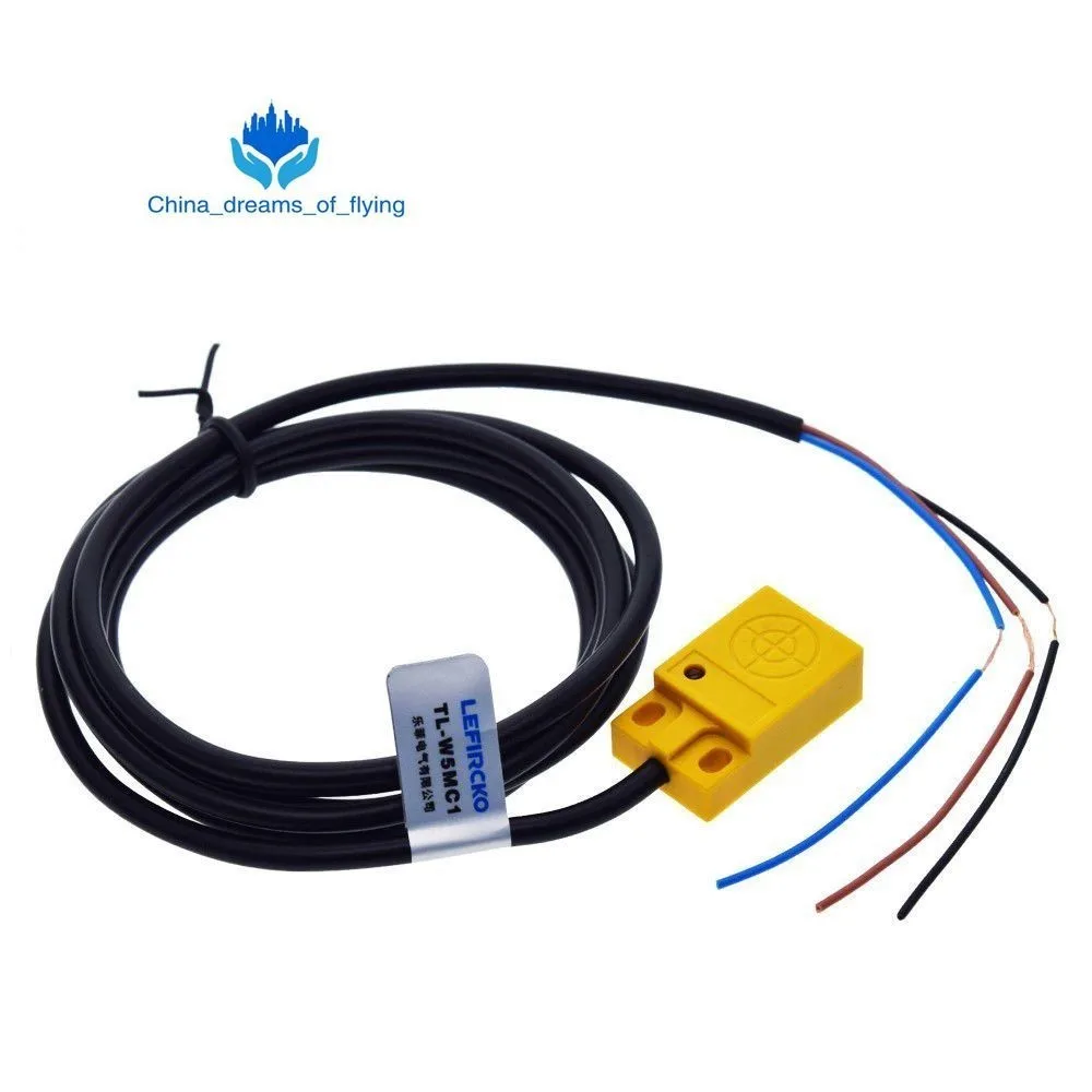 TZT TL-W5MC1 5mm 3 Wire Inductive Proximity Sensor Detection Switch NPN DC 6-36V for Arduino
TZT TL-W5MC1 5mm 3 Wire Inductive Proximity Sensor Detection Switch NPN DC 6-36V for Arduino