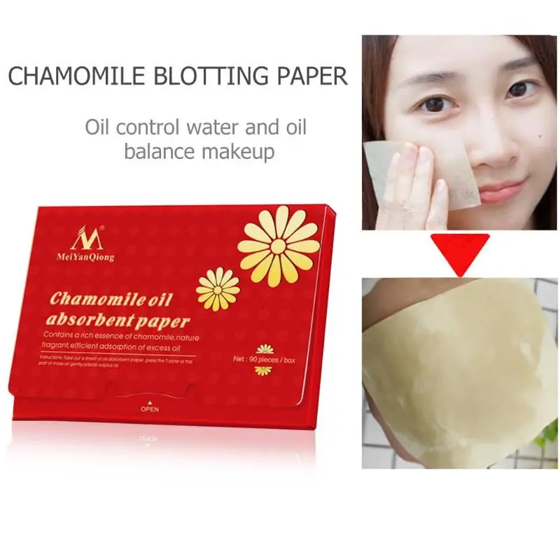 Chamomile Oil Absorbent Paper Natural Wood Pulp Fragrant Sheets Oil Absorbent Makeup Accessories Skin Care
Chamomile Oil Absorbent Paper Natural Wood Pulp Fragrant Sheets Oil Absorbent Makeup Accessories Skin Care