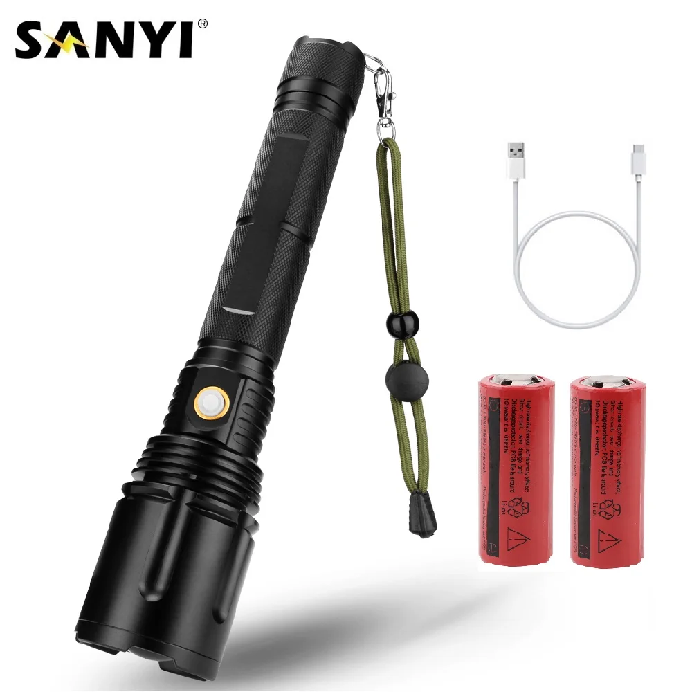 5 Modes LED Tactical Flashlight Zoomable Lantern Safety Hammer USB Charging Torch Flashlights For 26650 Rechargeable Battery
5 Modes LED Tactical Flashlight Zoomable Lantern Safety Hammer USB Charging Torch Flashlights For 26650 Rechargeable Battery