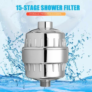 15 Bath Water Purifier Bathroom Shower Filter 1/2'' Universal Water Treatment Health Softener Chlorine Removal High Output
15 Bath Water Purifier Bathroom Shower Filter 1/2'' Universal Water Treatment Health Softener Chlorine Removal High Output