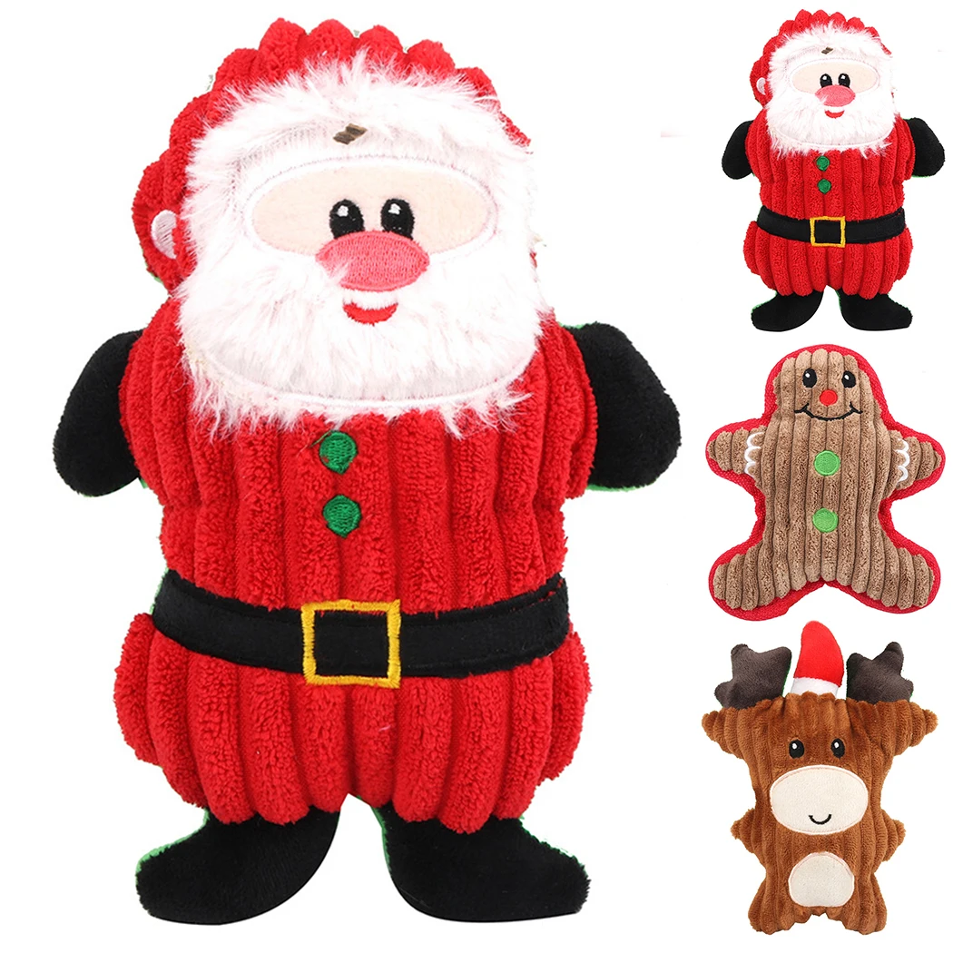 Christmas Pet Dog Toys Chew Squeaker Pet Toys Plush Santa Claus For Dogs Cute Biting Rope Sound Toys
Christmas Pet Dog Toys Chew Squeaker Pet Toys Plush Santa Claus For Dogs Cute Biting Rope Sound Toys