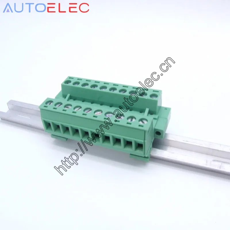 10Sets PCB plug terminal screw connection with ear 5.08mm 10Pin with flang NS15mm Din Rail Mounting Pluggable pcb connector
10Sets PCB plug terminal screw connection with ear 5.08mm 10Pin with flang NS15mm Din Rail Mounting Pluggable pcb connector