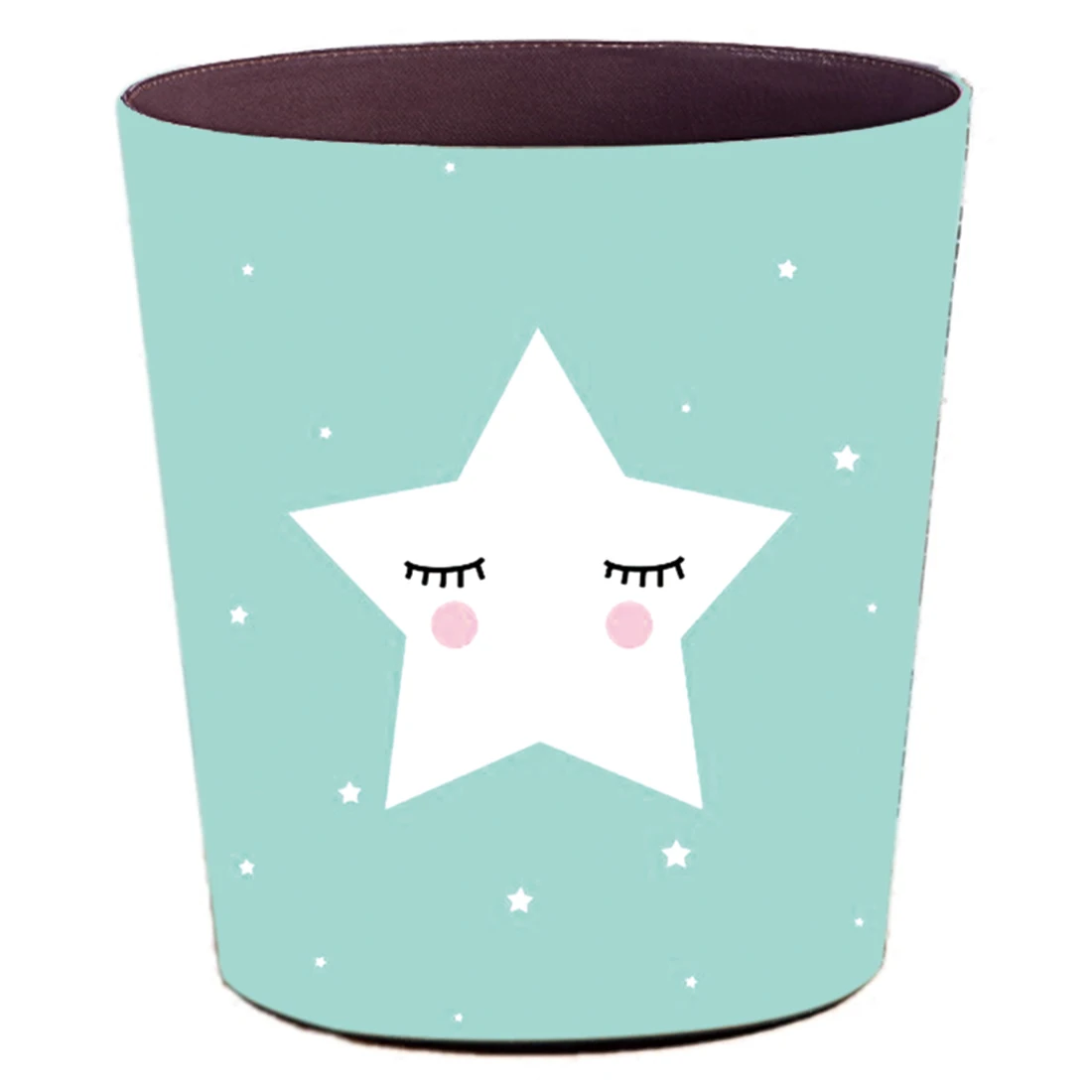 HIPSTEEN 10L Waterproof Cartoon Leather Trash Bin Waste Container Garbage Can Series III- Five-pointed Star
HIPSTEEN 10L Waterproof Cartoon Leather Trash Bin Waste Container Garbage Can Series III- Five-pointed Star