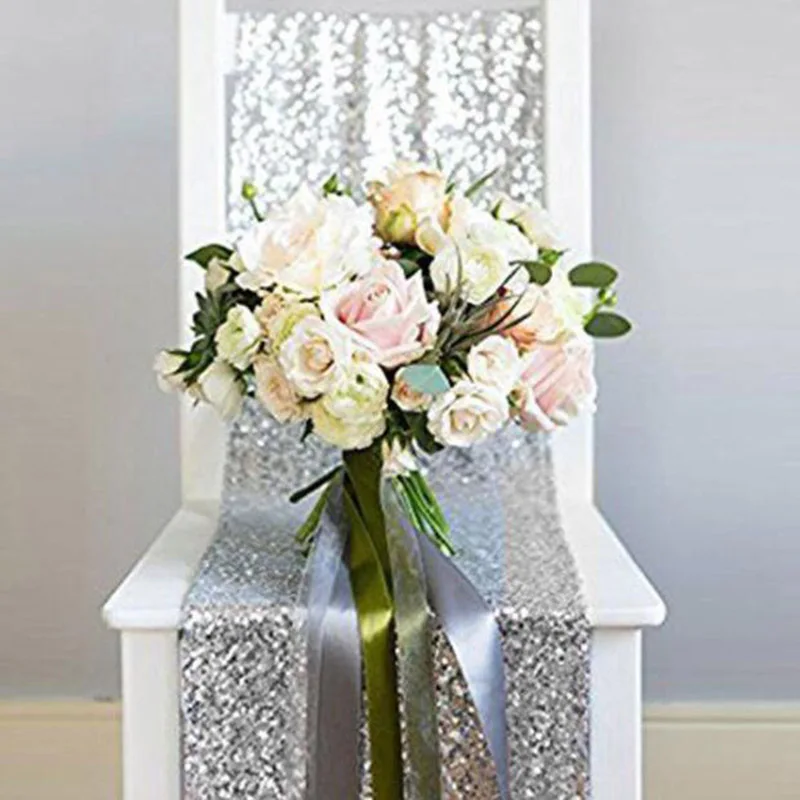 Nordic Sequin Tablecloth Sparkly Rose Gold Sequin Table Runner for Wedding Party Christmas Table Runner Tablecloth Decoration
Nordic Sequin Tablecloth Sparkly Rose Gold Sequin Table Runner for Wedding Party Christmas Table Runner Tablecloth Decoration