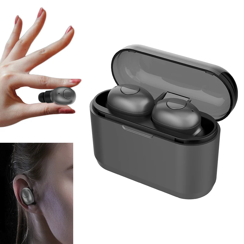 Xi6 TWS Mini Wireless Bluetooth Earphone Stereo Earbud Headset With Charging Box Mic For Iphone Xiaomi All Smart Phone
Xi6 TWS Mini Wireless Bluetooth Earphone Stereo Earbud Headset With Charging Box Mic For Iphone Xiaomi All Smart Phone