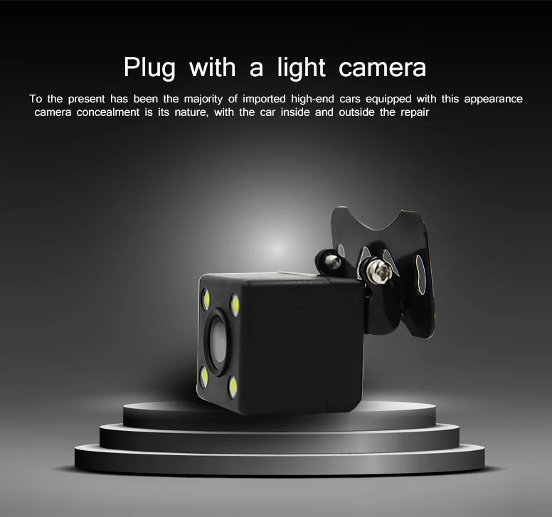 Car Rear View Camera 8 LED Night Vision Wide Angle HD Color Image Waterproof Universal Backup Parking Reverse Camera
Car Rear View Camera 8 LED Night Vision Wide Angle HD Color Image Waterproof Universal Backup Parking Reverse Camera