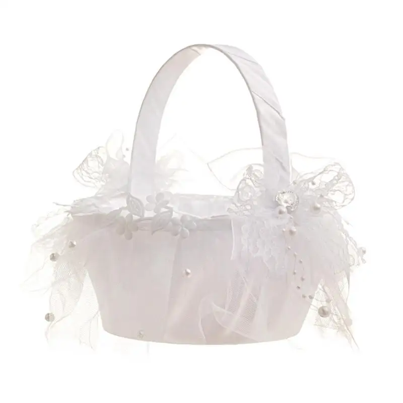 1pc Wedding Basket Party Pearl Rhinestone Bride Basket for Ceremony Birthday Bridal Baby Shower Decorating
1pc Wedding Basket Party Pearl Rhinestone Bride Basket for Ceremony Birthday Bridal Baby Shower Decorating