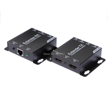 HDMI Extender 60M RJ45 Transmitter TX/RX with IR Over CAT6 Cat7 Network Ethernet Cable Support HDMI 1.3 1080P For TV Projector
HDMI Extender 60M RJ45 Transmitter TX/RX with IR Over CAT6 Cat7 Network Ethernet Cable Support HDMI 1.3 1080P For TV Projector