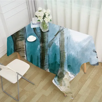 Decorative Table Cloth Beautiful Scene Tablecloths Dining Table Cover Durable Material Cloth For Kitchen Home Decor
Decorative Table Cloth Beautiful Scene Tablecloths Dining Table Cover Durable Material Cloth For Kitchen Home Decor