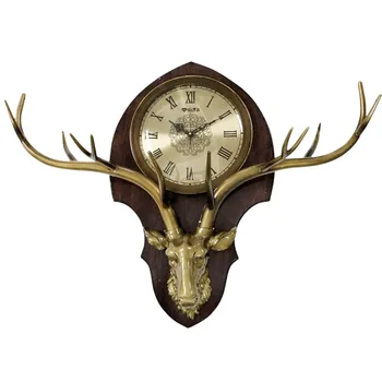 Nordic Clock Living Room Creative European Silent Clock Modern Simple Atmosphere American Retro Deer Head Wall Hanging Accessory
Nordic Clock Living Room Creative European Silent Clock Modern Simple Atmosphere American Retro Deer Head Wall Hanging Accessory