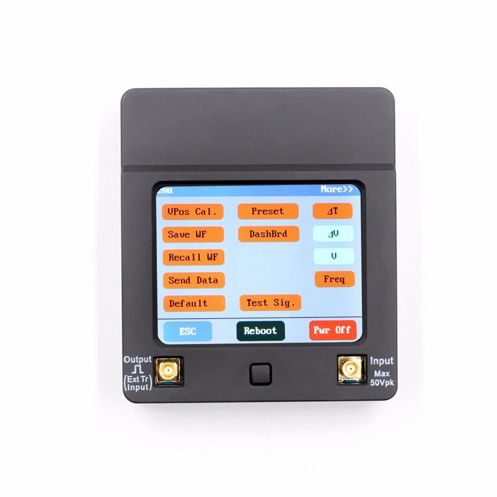 Touching Screen Digital Oscilloscope With Usb Cable Probe 2MHz 5Ms Oscilloscope For Vehicle Household Appliances Maintenance
Touching Screen Digital Oscilloscope With Usb Cable Probe 2MHz 5Ms Oscilloscope For Vehicle Household Appliances Maintenance