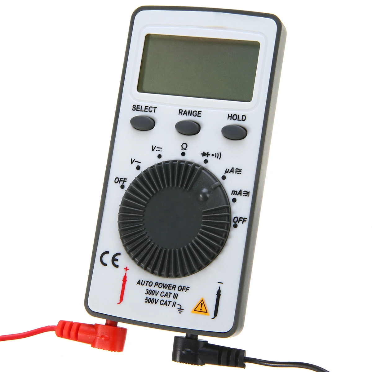 LCD Digital Multimeter AN101 DC AC Voltage Current Meter Resistance Tester Ammeter Voltmeter with 2pcs Test Leads
LCD Digital Multimeter AN101 DC AC Voltage Current Meter Resistance Tester Ammeter Voltmeter with 2pcs Test Leads