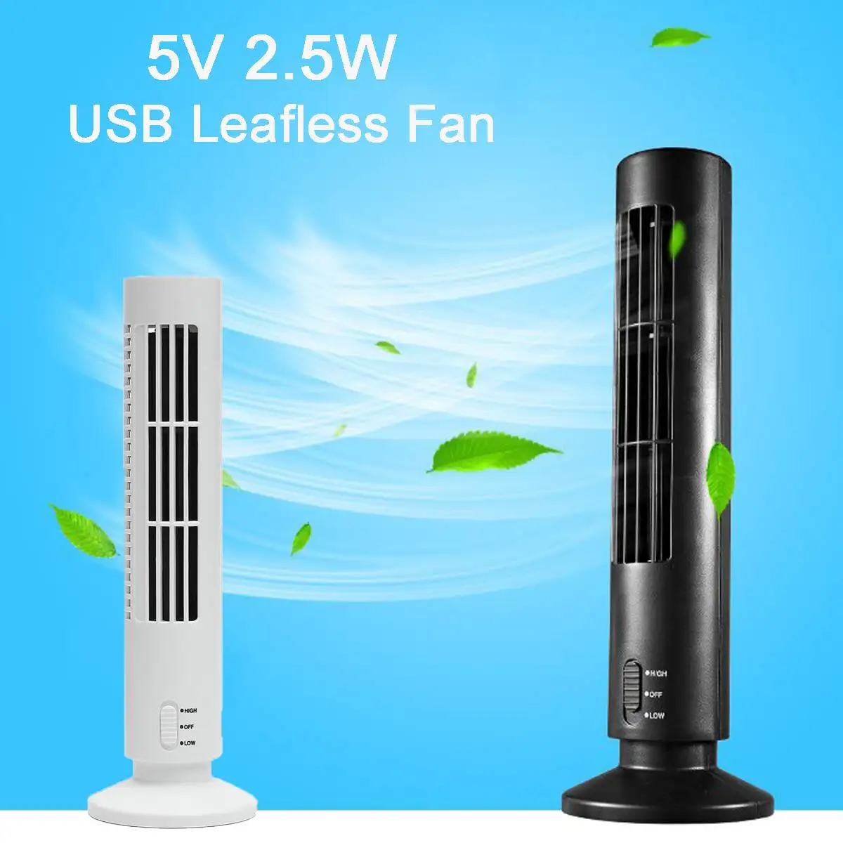 Warmtoo 5V 2.5W Mini Portable Travel Summer USB Cooling Air Purifier Air Conditioner Tower Bladeless Desk Fan with USB Cable
Warmtoo 5V 2.5W Mini Portable Travel Summer USB Cooling Air Purifier Air Conditioner Tower Bladeless Desk Fan with USB Cable