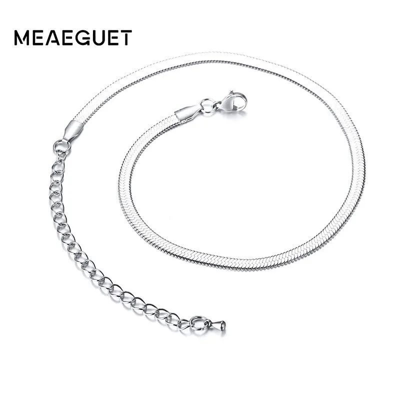 No Fade Snake Chain Necklace Italian Silver Color Charm Dainty Valentine Necklace Gift For Her 4mm Width
No Fade Snake Chain Necklace Italian Silver Color Charm Dainty Valentine Necklace Gift For Her 4mm Width