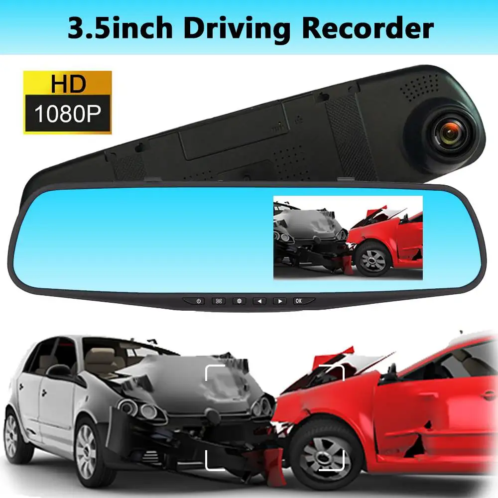 2019 3.5 inch 1080P Full HD Car Driving Video Recorder Rearview Mirror Dvr Car Night Vision Dash Cam Cameras
2019 3.5 inch 1080P Full HD Car Driving Video Recorder Rearview Mirror Dvr Car Night Vision Dash Cam Cameras