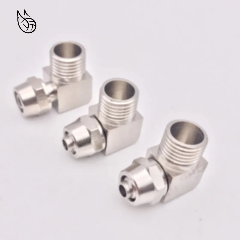 Pneumatic fittings Male Thread 1/8" 1/4" 3/8" 1/2" Elbow Brass Fit 4 6 8 10 12mm OD Tube Coupler Adapter Connector
Pneumatic fittings Male Thread 1/8" 1/4" 3/8" 1/2" Elbow Brass Fit 4 6 8 10 12mm OD Tube Coupler Adapter Connector