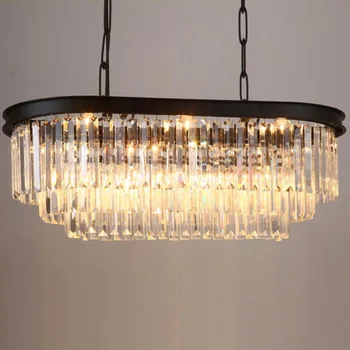 RH American retro vintage hanging chain pendant light lamp LED dinning room crystal glass ceiling pendant lamp LED
RH American retro vintage hanging chain pendant light lamp LED dinning room crystal glass ceiling pendant lamp LED