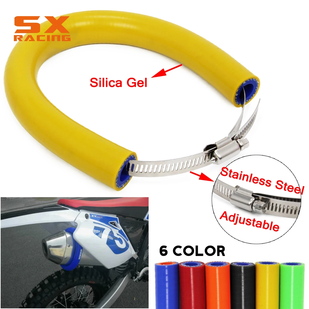 Motorcycle Exhaust Pipe Tube Protection Protector Cover Guard For SUZUKI RM250 RMZ250 RMZ450 RMX250 DR250 DRZ400 DR650 250-650CC
Motorcycle Exhaust Pipe Tube Protection Protector Cover Guard For SUZUKI RM250 RMZ250 RMZ450 RMX250 DR250 DRZ400 DR650 250-650CC