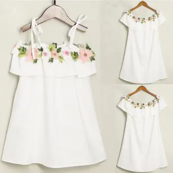 Fashion Family Matching Clothes Cotton Women Girls Flower Dress Mother and Daughter Casual Party Mini Dress
Fashion Family Matching Clothes Cotton Women Girls Flower Dress Mother and Daughter Casual Party Mini Dress