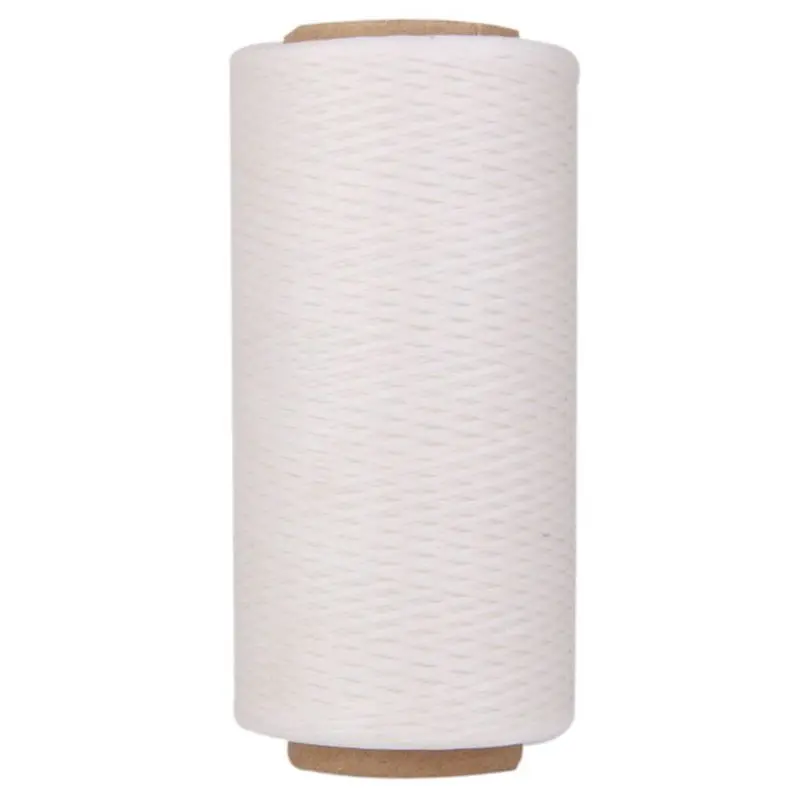 250m Wax Line Round Wax Cord 1mm Sewing Thread For Manufacture Of Leather Wallet And Bag - White
250m Wax Line Round Wax Cord 1mm Sewing Thread For Manufacture Of Leather Wallet And Bag - White