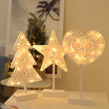 New Star Heart Love Night Light Battery Power Table Lamp LED Christmas Tree Shape Light Home Desktop Bedroom Decorations
New Star Heart Love Night Light Battery Power Table Lamp LED Christmas Tree Shape Light Home Desktop Bedroom Decorations