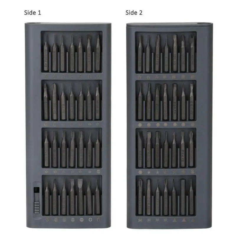 Precision Magnetic S2 Precision Screwdriver Set 56 Bit Driver Kit Phone Repair Tools for Precision Work
Precision Magnetic S2 Precision Screwdriver Set 56 Bit Driver Kit Phone Repair Tools for Precision Work