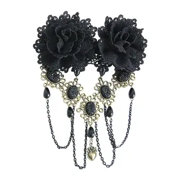 1pc Hair Clips Lace Decorative Roses Hair Clip Hair Sticks Hairpin Headdress with Tassels for Ladies Women Girls
1pc Hair Clips Lace Decorative Roses Hair Clip Hair Sticks Hairpin Headdress with Tassels for Ladies Women Girls
