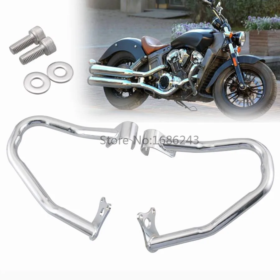 For Indian Scout 2014-2018 Highway Engine Guard Crash Bar Bumper Protector Scout Sixty 2016 2017 2018 Bobber 2018
For Indian Scout 2014-2018 Highway Engine Guard Crash Bar Bumper Protector Scout Sixty 2016 2017 2018 Bobber 2018