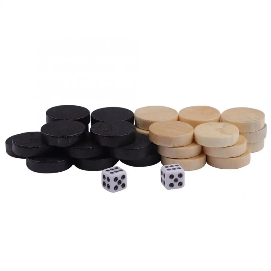 Wood Chess Pieces 32 Pieces Draughts Board Game Chess Pieces Draughts&Checkers&Backgammon Chess Piece for Kids Learning Camping
Wood Chess Pieces 32 Pieces Draughts Board Game Chess Pieces Draughts&Checkers&Backgammon Chess Piece for Kids Learning Camping