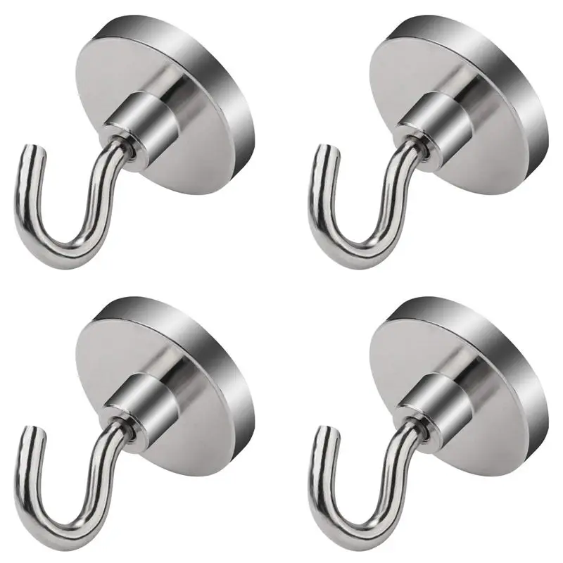 Strong Magnetic Hooks Heavy Duty Hanging Powerful Magnetic Hooks Corrosion Protection Multi-Purpose Wall Hooks For Indoor Outd
Strong Magnetic Hooks Heavy Duty Hanging Powerful Magnetic Hooks Corrosion Protection Multi-Purpose Wall Hooks For Indoor Outd