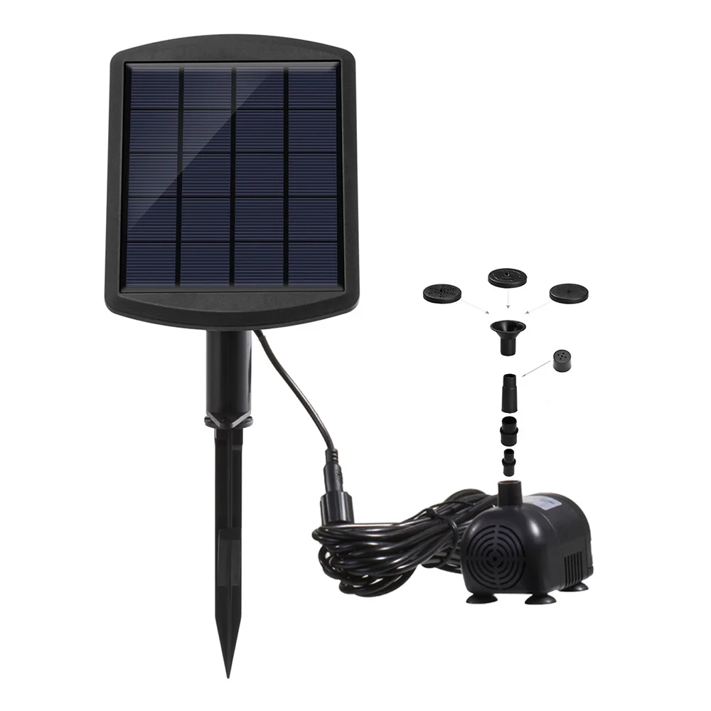 1.8W Floating Solar Power Fountain Panel Kit Garden Water Pump Birdbath Pool Watering Wide Irrigation Pumps Submersible/Rockery
1.8W Floating Solar Power Fountain Panel Kit Garden Water Pump Birdbath Pool Watering Wide Irrigation Pumps Submersible/Rockery