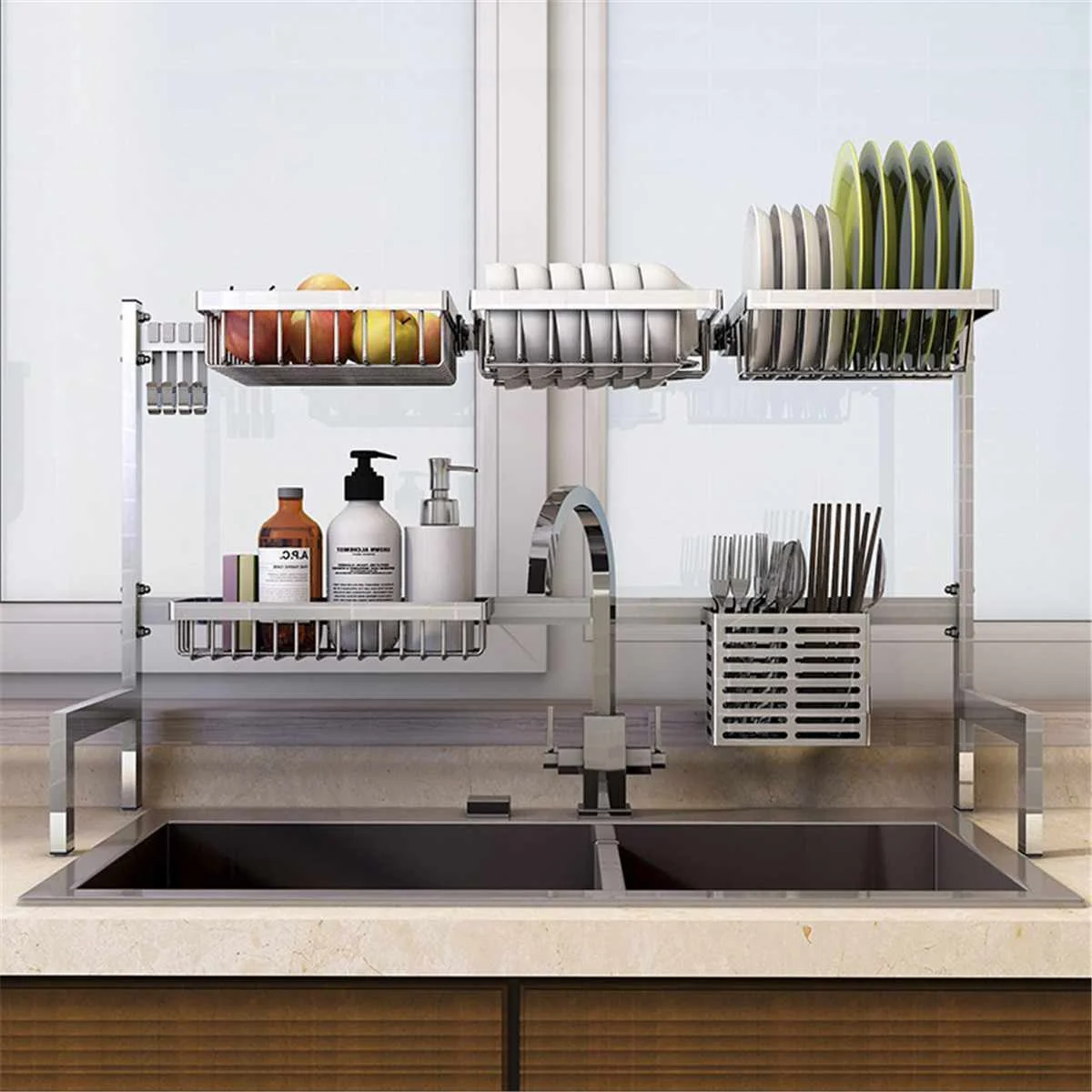 Stainless Steel Storage Holder Rack Kitchen Shelf Rack Wall Drain Dish Rack Spice Organizer DIY Kitchen Organizer porta tempero
Stainless Steel Storage Holder Rack Kitchen Shelf Rack Wall Drain Dish Rack Spice Organizer DIY Kitchen Organizer porta tempero